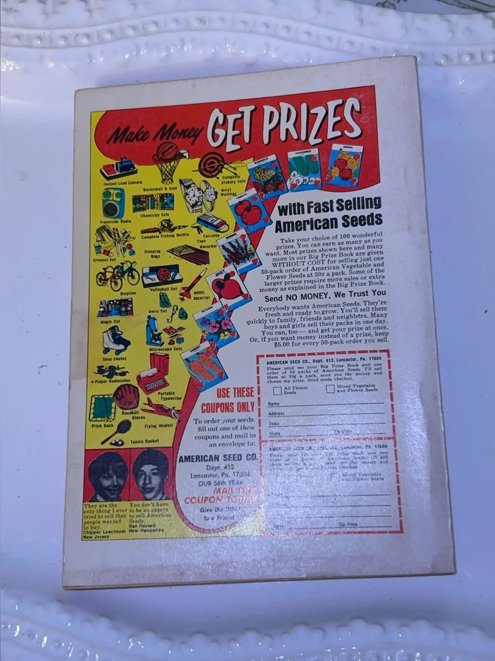 Dennis the Menace Vintage Book Stack